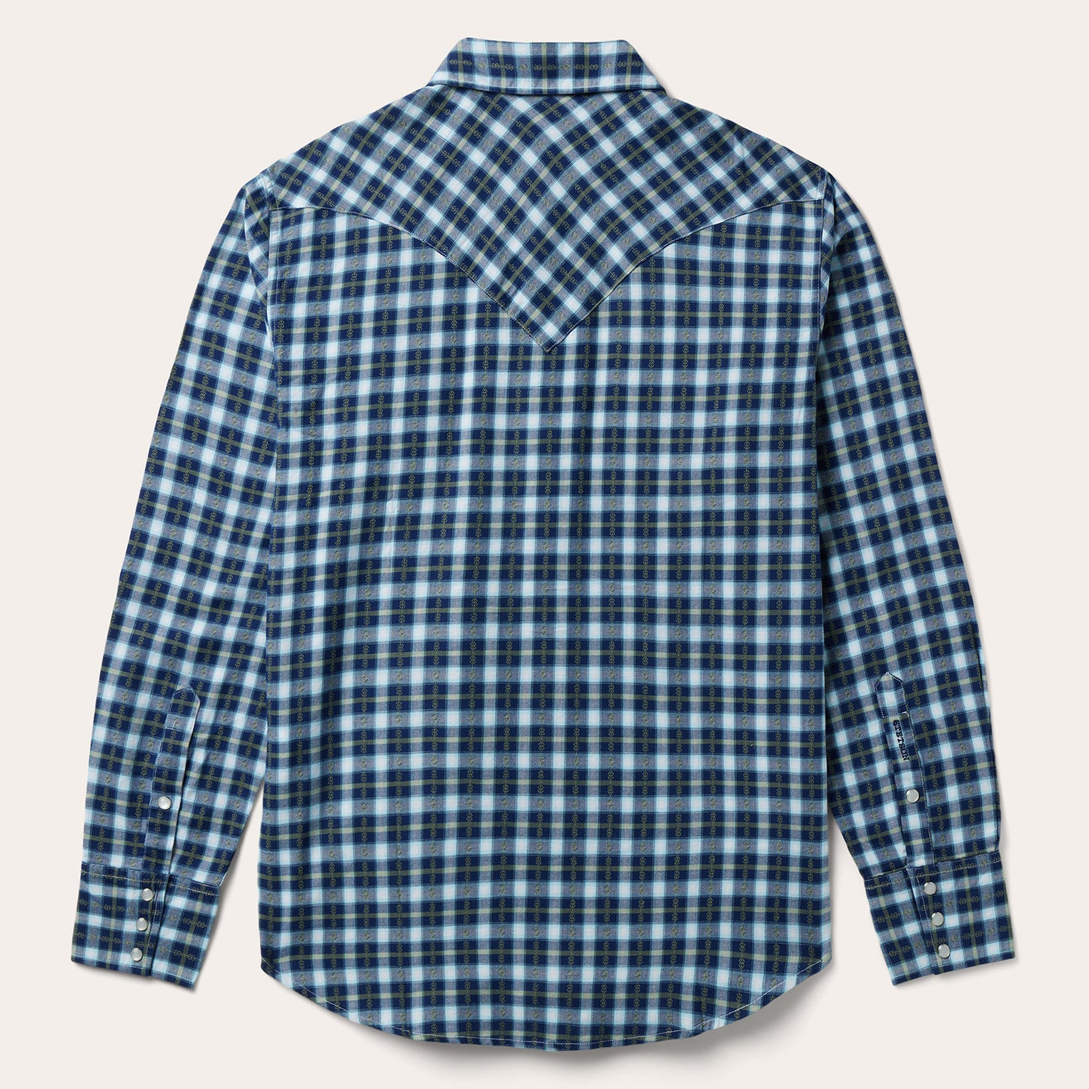 Stetson Plaid Twill Dobby Western Shirt - Flyclothing LLC