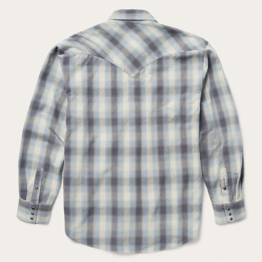 Stetson Charcoal Brushed Twill Flannel - Flyclothing LLC