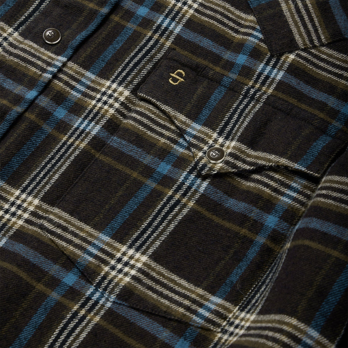 Stetson Brown Plaid Flannel Western Shirt - Flyclothing LLC