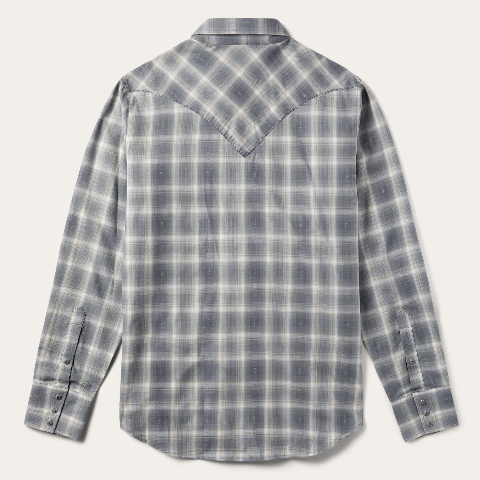 Stetson Dobby Twill Plaid Shirt