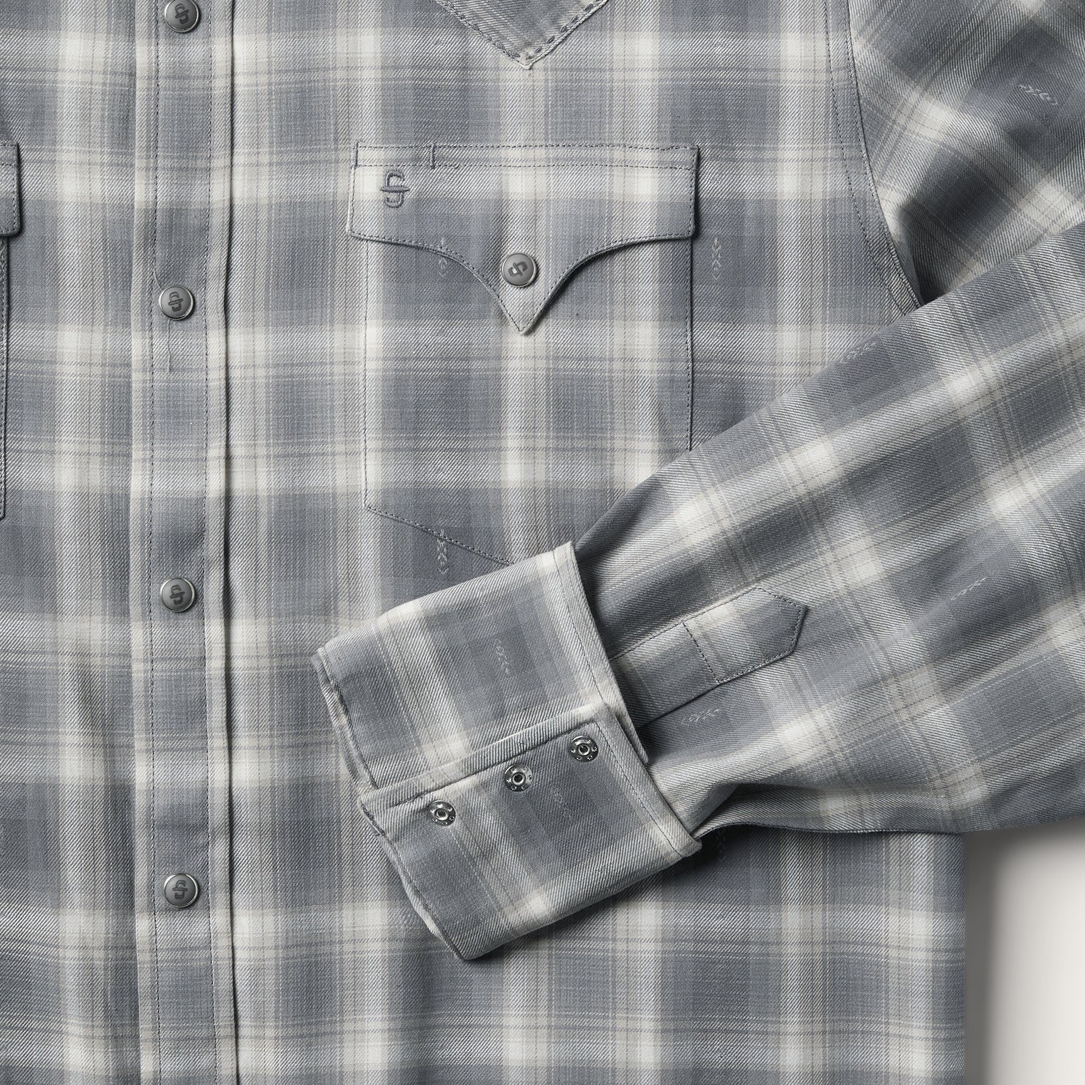 Stetson Dobby Twill Plaid Shirt