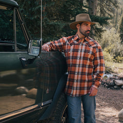 Stetson Brushed Twill Plaid Shirt