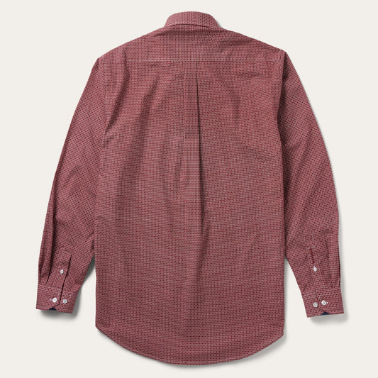 Stetson Micro Print Button-Front Shirt