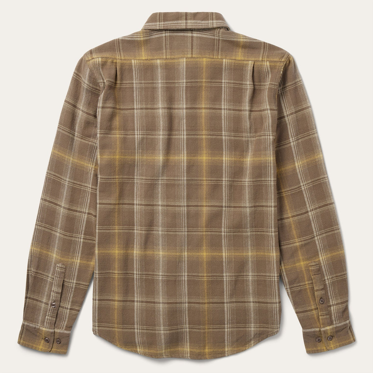 Stetson Brown Flannel Button-Front Shirt - Flyclothing LLC