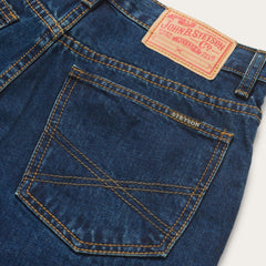 Stetson 1520 Fit Jeans With A Striped Back Pockets - Flyclothing LLC