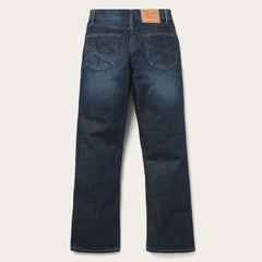 Stetson 1520 Fit Jeans With a Pierced Back Pocket - Flyclothing LLC