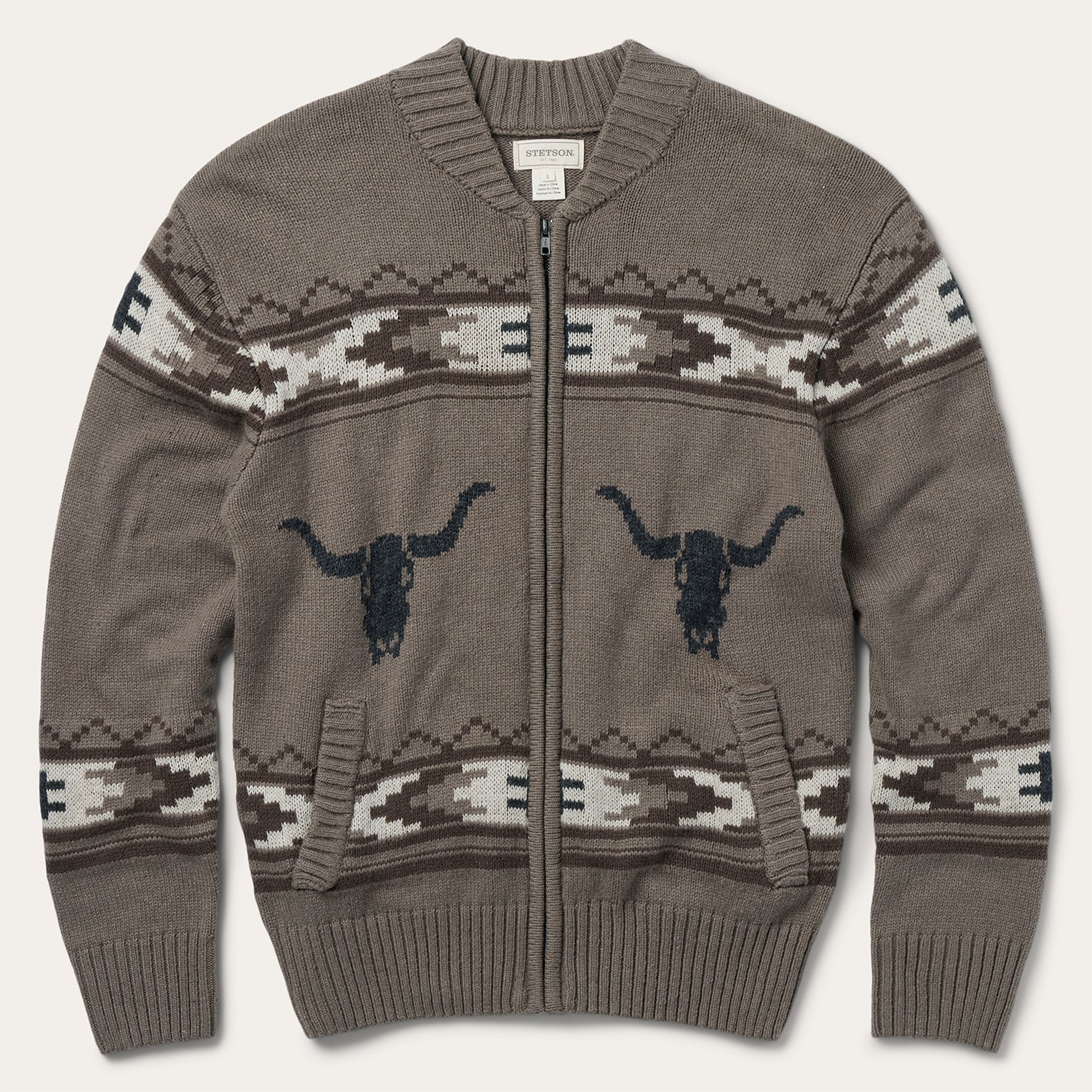 Stetson Longhorn Cardigan