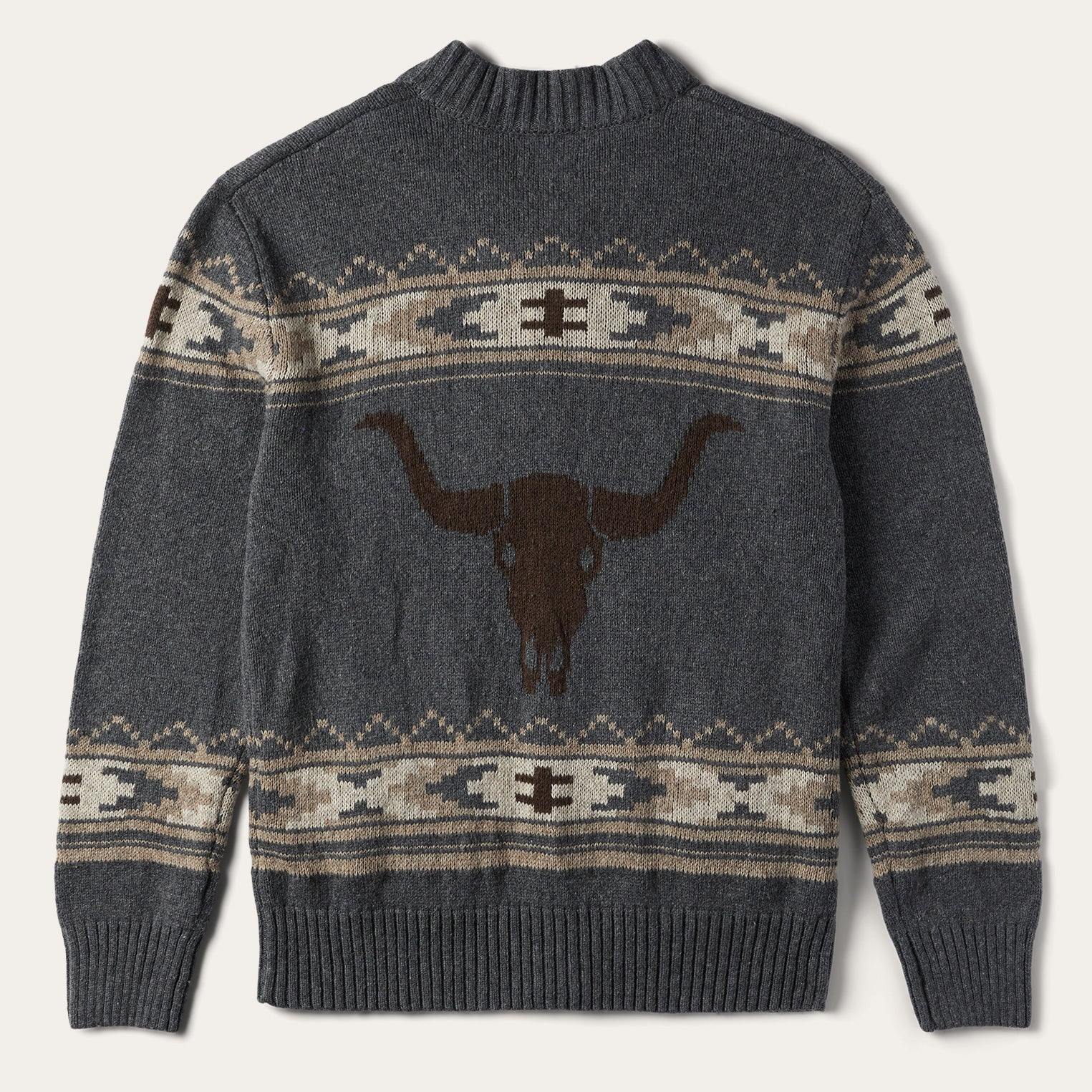 Stetson Longhorn Cardigan - Flyclothing LLC