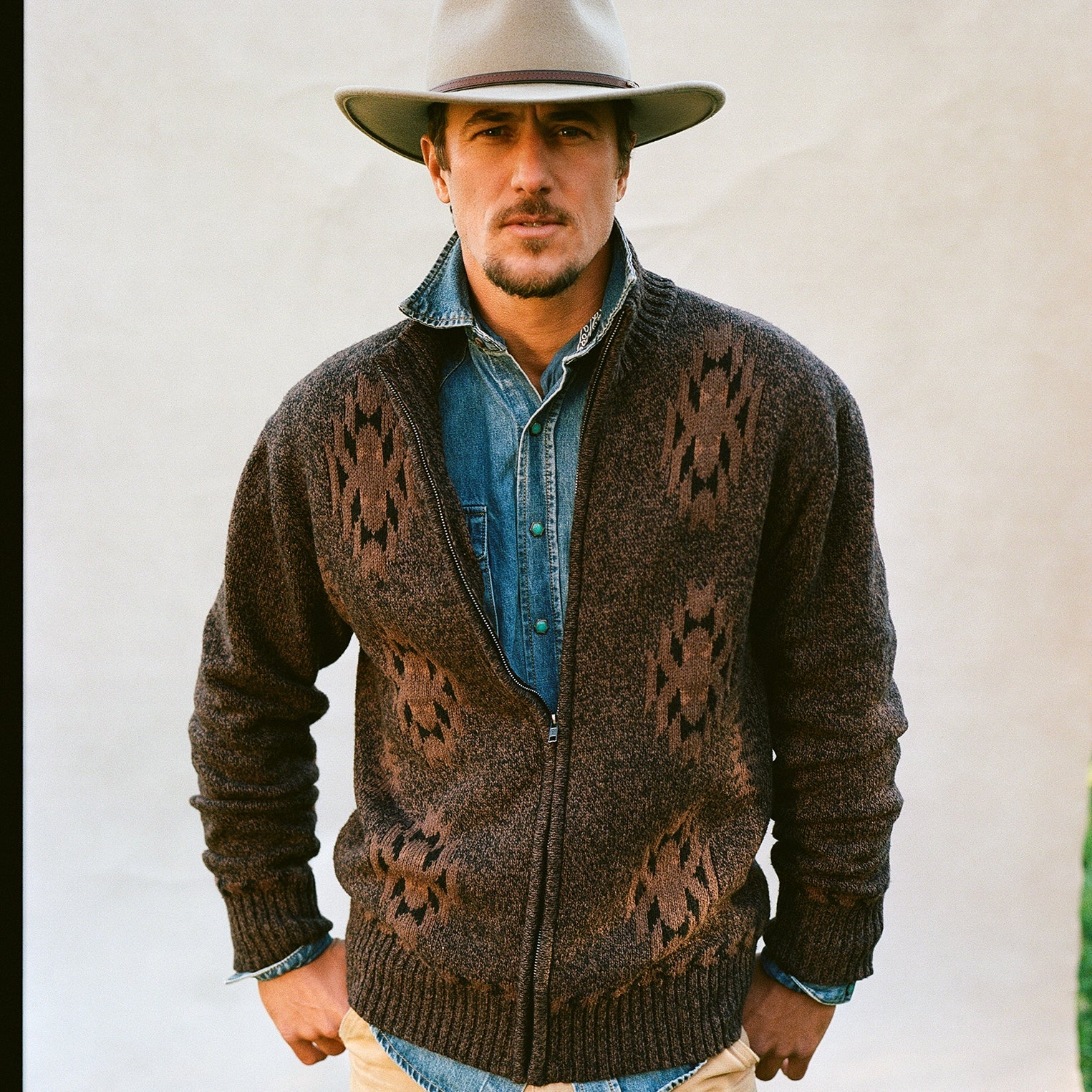 Stetson Vertical Aztec Cardigan - Flyclothing LLC