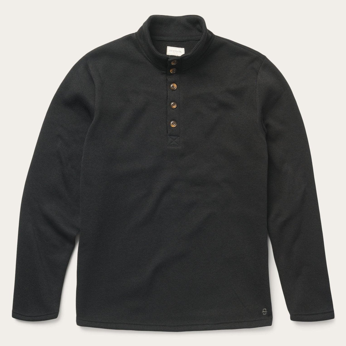 Stetson Black Pullover Knit Sweater - Flyclothing LLC