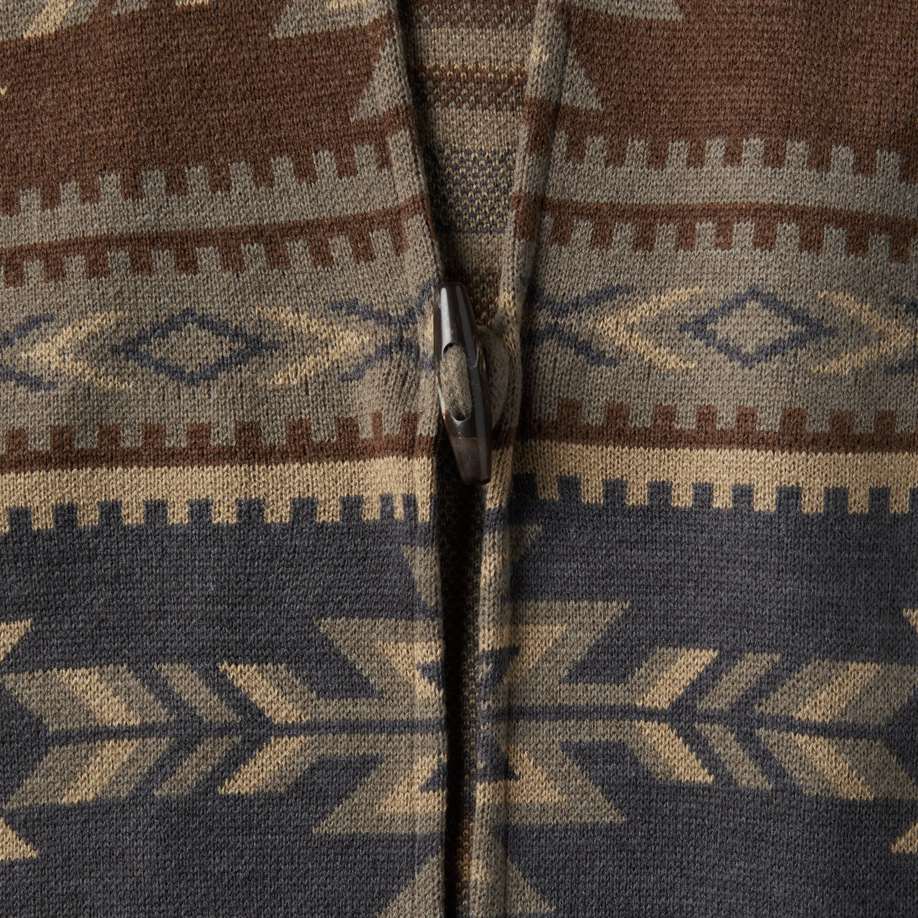 Stetson Aztec Print Sweater Poncho