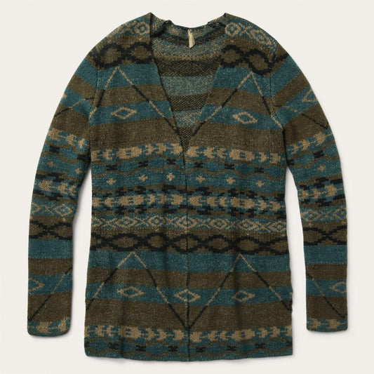 Stetson Aztec Stripe Knitted Cardigan Sweater - Flyclothing LLC