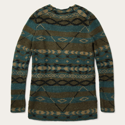 Stetson Aztec Stripe Knitted Cardigan Sweater - Flyclothing LLC