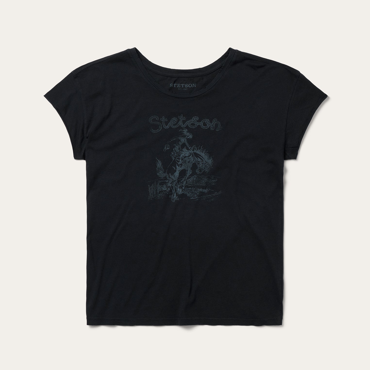 Stetson Bucking Cowboy Graphic Tee