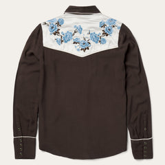 Stetson Embroidered Rayon Western Shirt - Flyclothing LLC