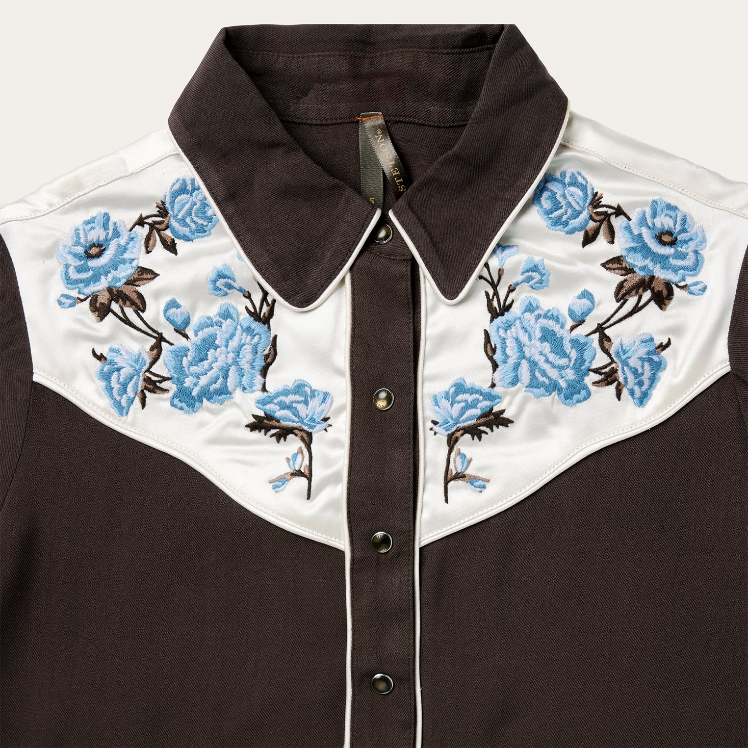 Stetson Embroidered Rayon Western Shirt - Flyclothing LLC