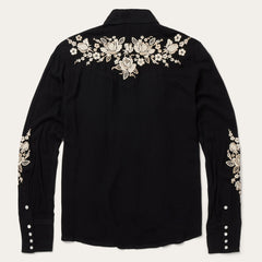 Stetson Embroidered Crepe Western Shirt - Flyclothing LLC