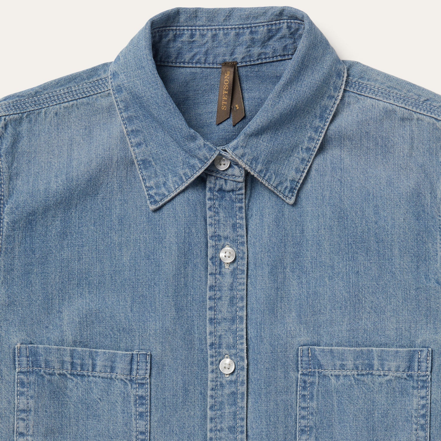 Stetson Long-Sleeved Denim Shirt