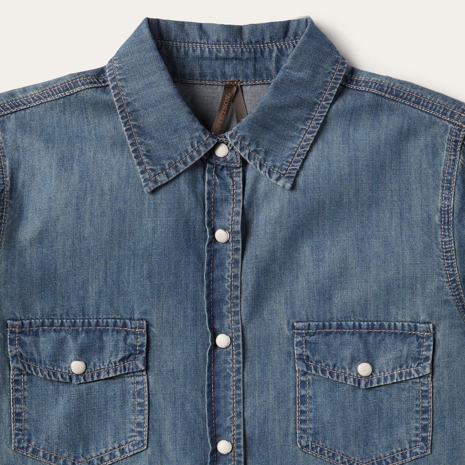 Stetson Boyfriend Fit Denim Shirt