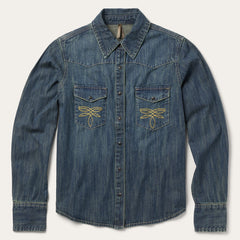 Stetson Dirty Denim Boyfriend Fit Shirt