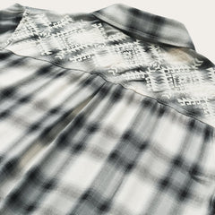 Stetson Smokey Ombre Plaid Rayon Twill Shirt