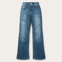 Stetson 214 Trouser Fit Jean With Deco Back Pocket