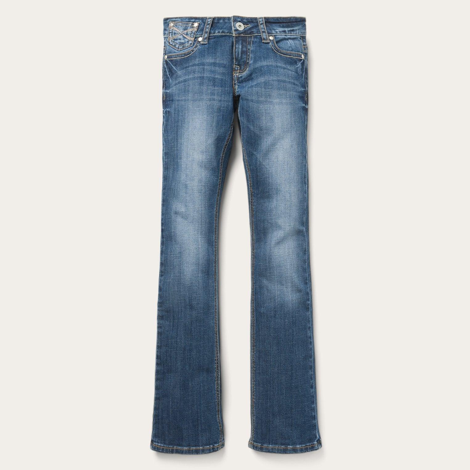 Stetson 818 Fit Jean With "X" Stitching On Back Pockets - Flyclothing LLC