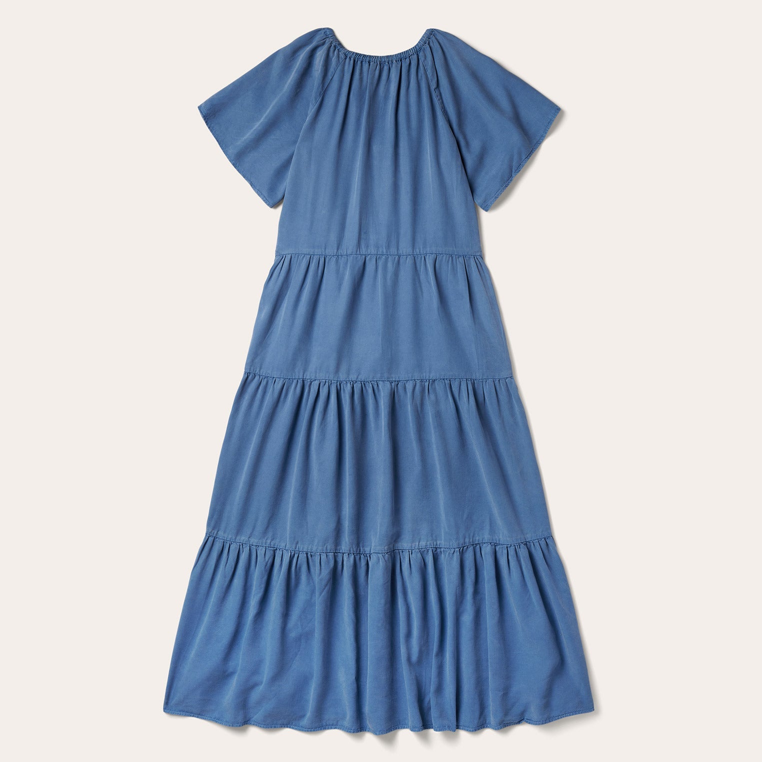 Stetson Lyocell Denim Long Three Tiered Dress - Flyclothing LLC