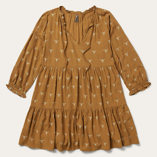 Stetson Mojave Longhorn Print Dress