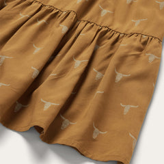 Stetson Mojave Longhorn Print Dress - Flyclothing LLC