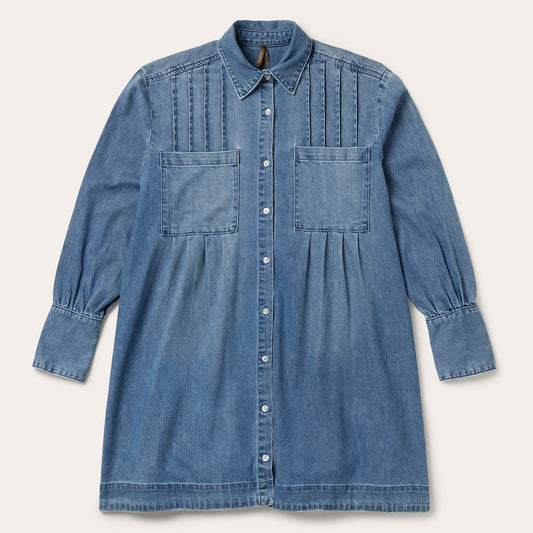 Stetson Denim Button Front Shirt Dress