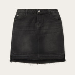 Stetson Black Denim 5-Pocket Skirt - Flyclothing LLC