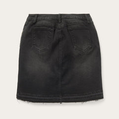 Stetson Black Denim 5-Pocket Skirt - Flyclothing LLC