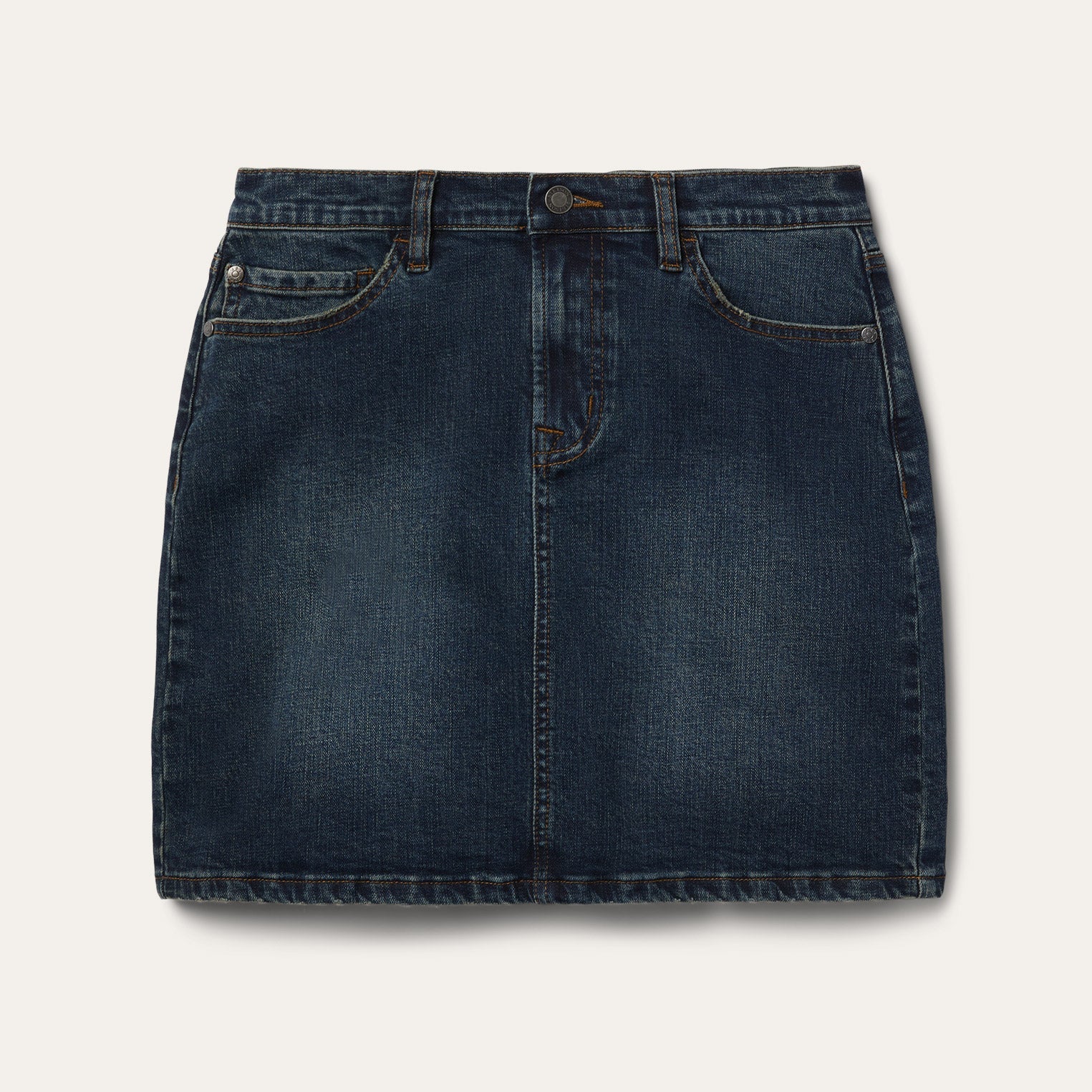 Stetson Stretch Denim 5-Pocket Skirt