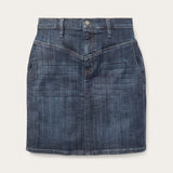 Stetson Dark Denim 5-Pocket Skirt - Flyclothing LLC