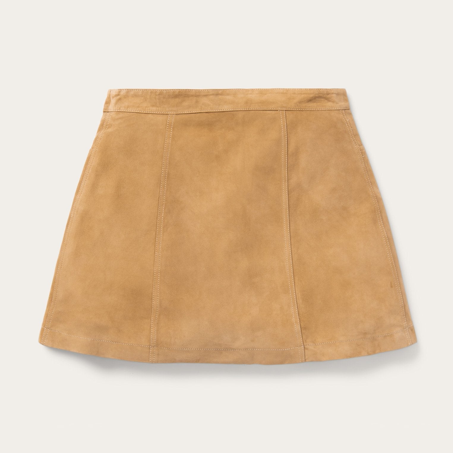 Stetson Lamb Suede Gored Skirt