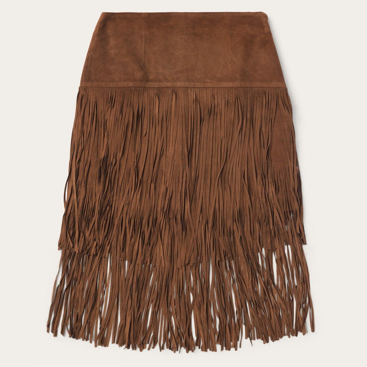 Stetson Suede Fringed Skirt - Flyclothing LLC