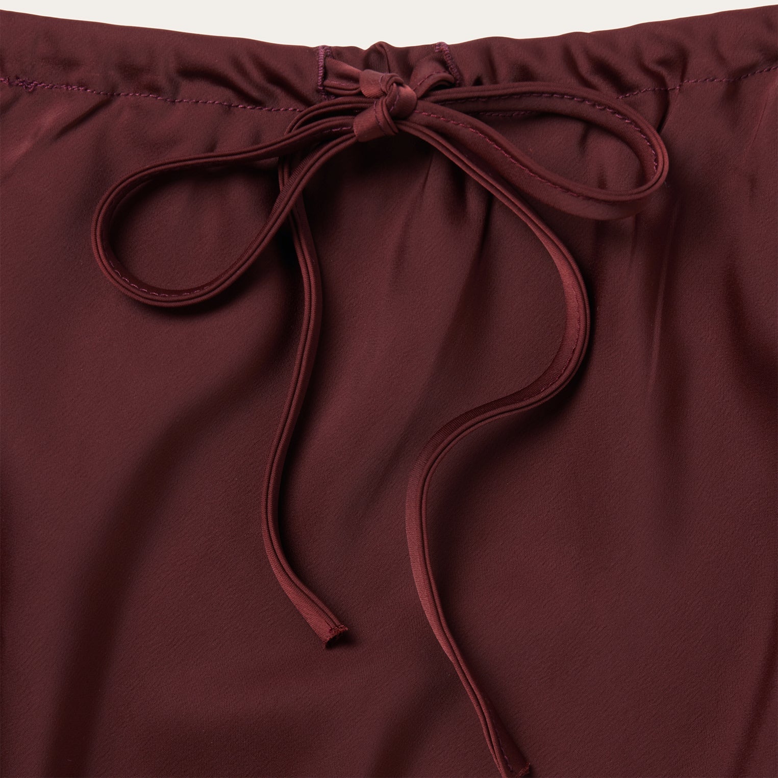 Stetson Wine Satin Skirt - Flyclothing LLC