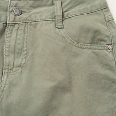 Stetson Army Green Twill 5-Pocket Skirt - Flyclothing LLC