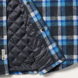 Stetson Blue Plaid Quilted Shirt Jacket - Flyclothing LLC