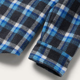 Stetson Blue Plaid Quilted Shirt Jacket - Flyclothing LLC