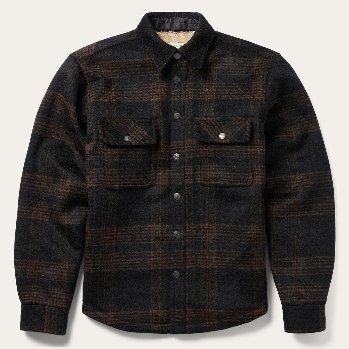 Stetson Black & Tan Jac-Shirt