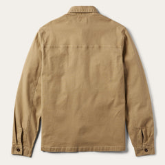 Stetson Camel Stretch Canvas Shirt Jacket