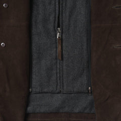 Stetson Dark Brown Suede Jacket - Flyclothing LLC