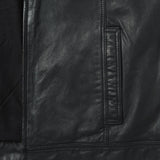 Stetson Black Leather Jacket - Flyclothing LLC