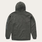 Stetson Charcoal Heather Fleece Hooded Sweatshirt - Flyclothing LLC