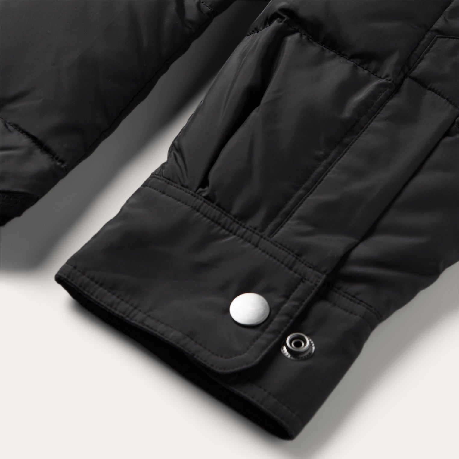 Stetson Crushable Black Parachute Jacket