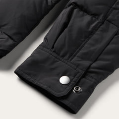 Stetson Crushable Black Parachute Jacket