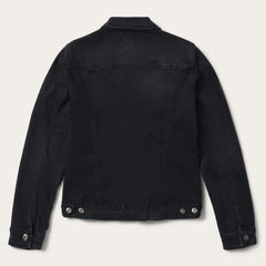 Stetson Black Denim Jacket - Flyclothing LLC