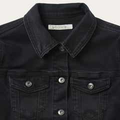 Stetson Black Denim Jacket - Flyclothing LLC